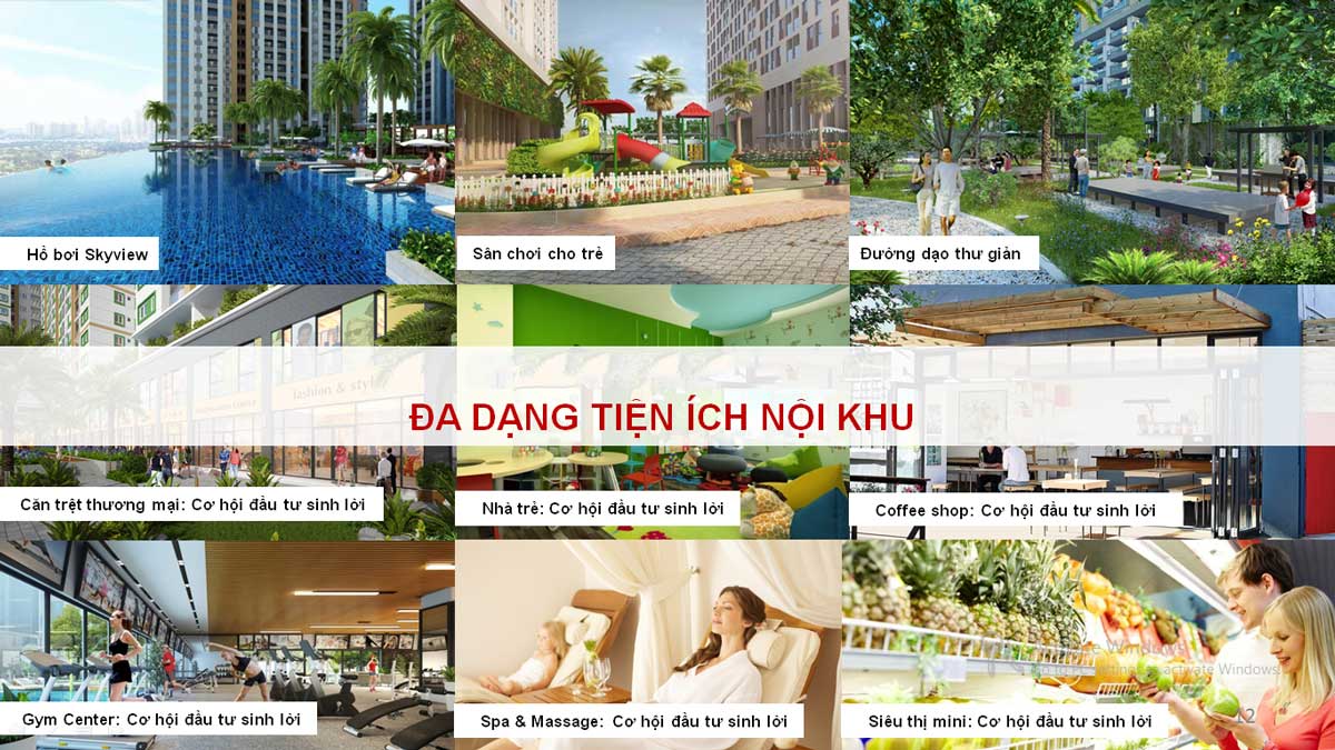 Tiện ích nội khu Dự án Central Apartment Kinh Dương Vương