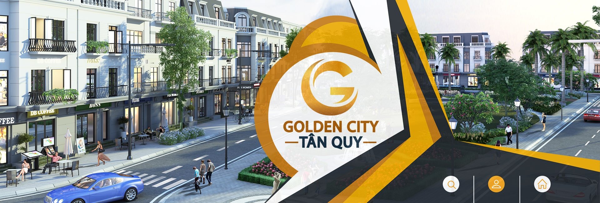 Phối cảnh dự án Golden City củ chi