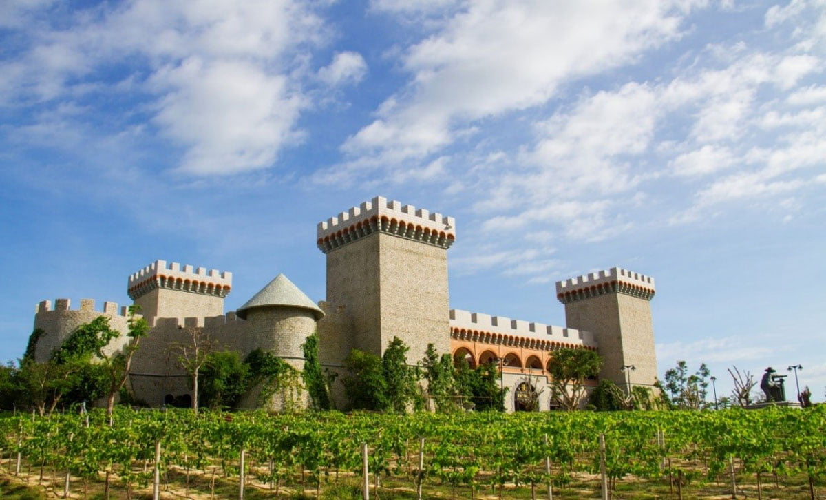 Lâu đài rượu vang RD Wine Castle đầu tiên và duy nhất tại Việt Nam