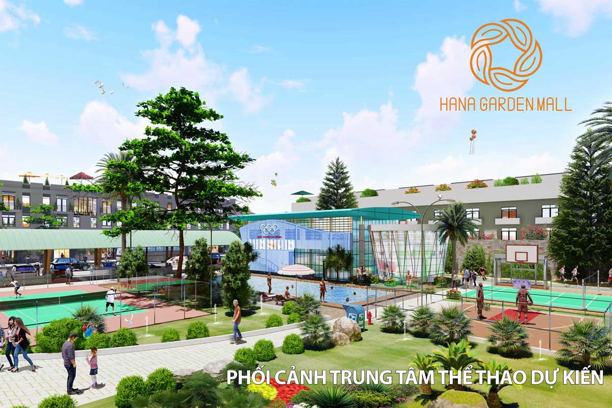 Tiện ích nội khu Dự án Hana Garden Mall Bình Dương