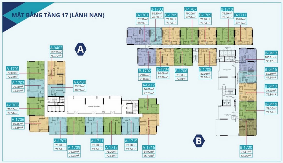 Mặt bằng thiết kế dự án căn hộ c sky view bình dương