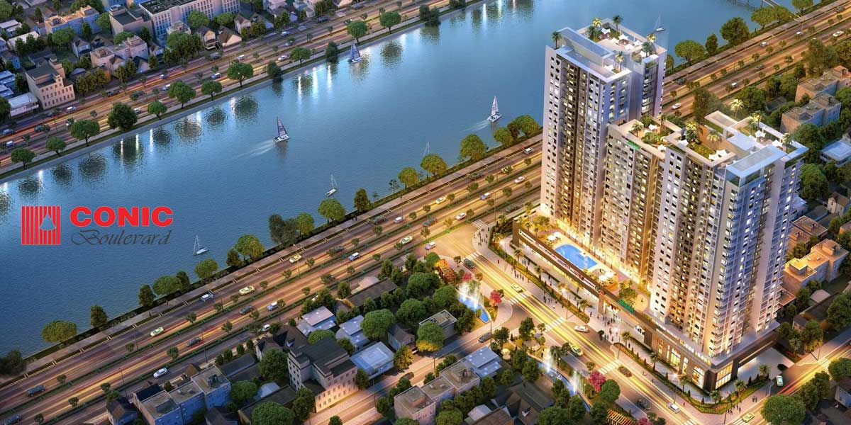 Phối cảnh Dự án Căn hộ Chung cư Conic Boulevard Quận 6