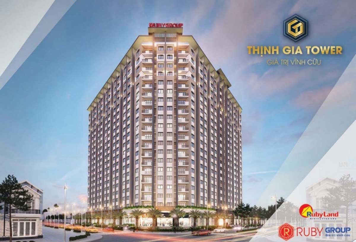 Phối cảnh Dự án Căn hộ Chung cư Thịnh Gia Tower Bình Dương