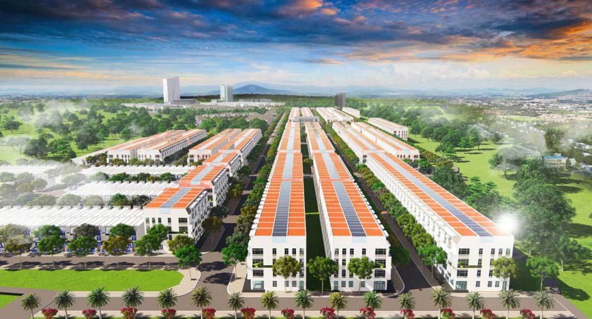 Thiết kế nhà phố của dự án mỹ lệ capital