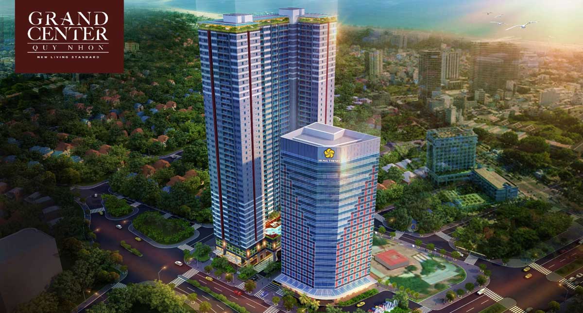 Phối cảnh Dự án Căn hộ Grand Center Quy Nhơn