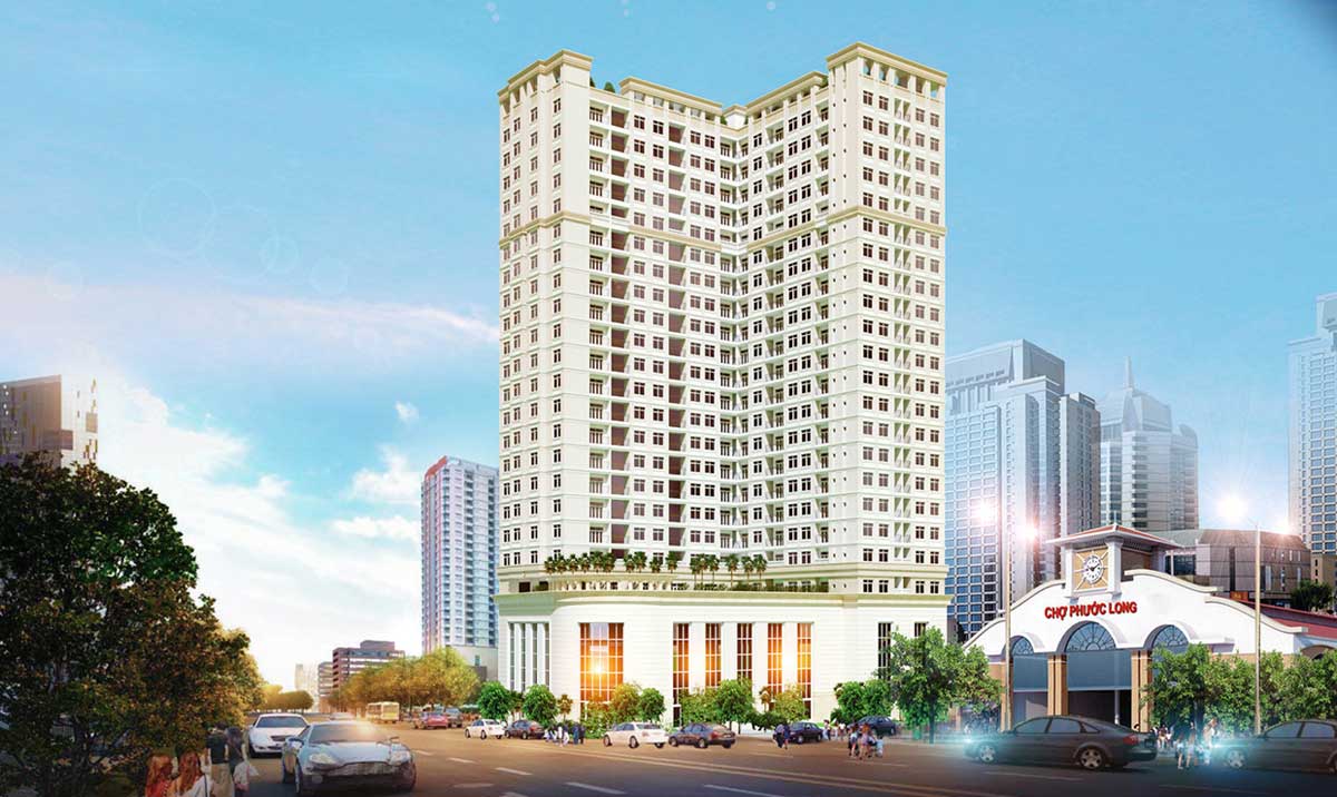 Phối cảnh dự án căn hộ viva plaza quận 7