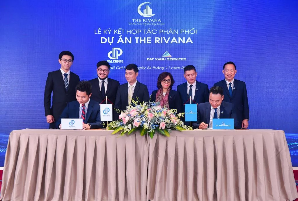 Lễ ký kết hợp tác phân phối dự ánThe Rivana Thuận An