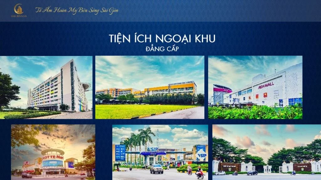 một số tiện ích liên kết ngoại khu hiện hữu