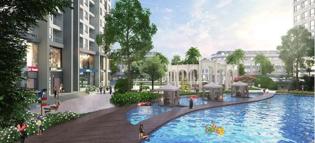 Biển hổ trong lòng Vinhomes Cần Giờ