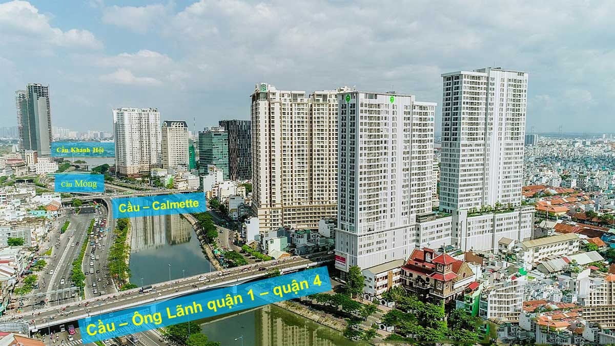 Quy mô và vị trí của dự án The Saigon Riverfront